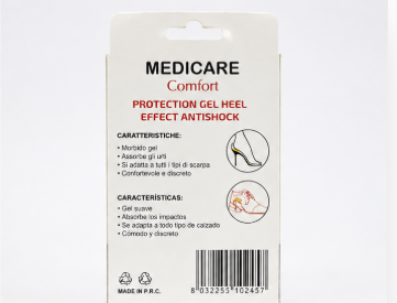Medicare Comfort Protection Gel Heel Pads