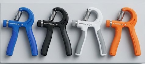 Adjustable Hand Gripper and Forearm Strengthener | 10kg to 60kg Resistance Hand Exerciser for Muscle Building, Injury Recovery, and Athletic Grip Training