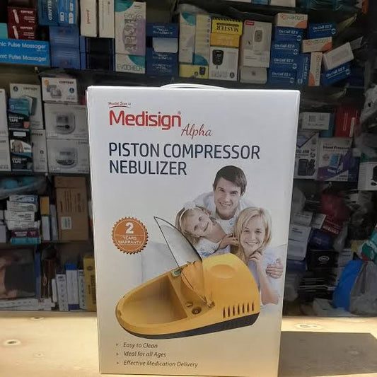 Medisign Alpha Air Pistopn Compressor Nebulizer