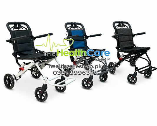 LC-9006 Travelling Wheelchair – Lightweight Foldable (Hajj & Umrah Special)