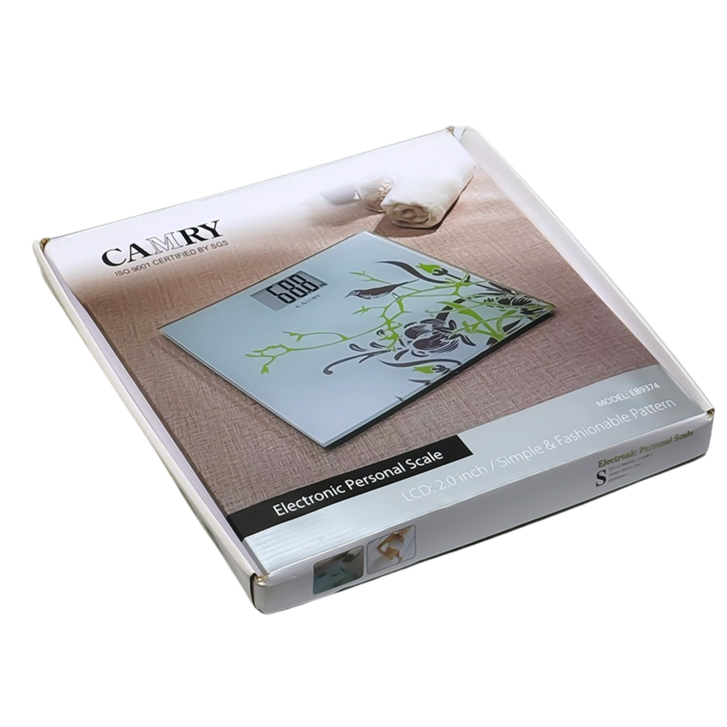 Lifecare EB-9374 Digital Weight Scale – Precision & Style Combined