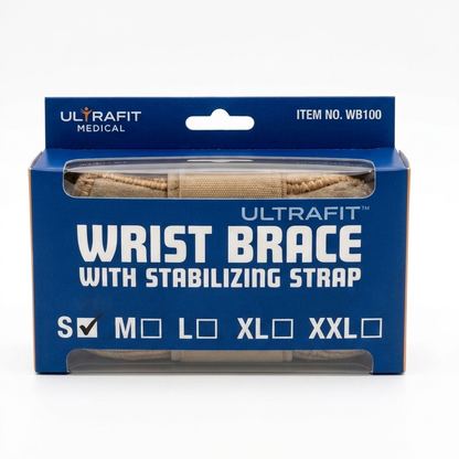 Wrist Brace with Stabilizing Strap