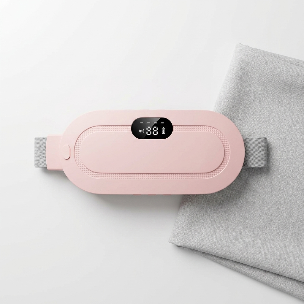Electric Heating Pad Women Vibrator for Period Pain Relief