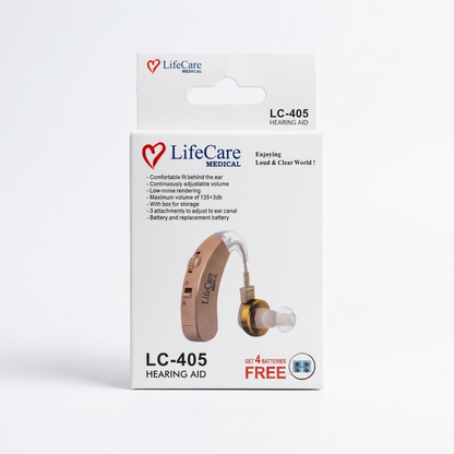 LifeCare Medical LC-405 Behind-the-Ear Hearing Aid
