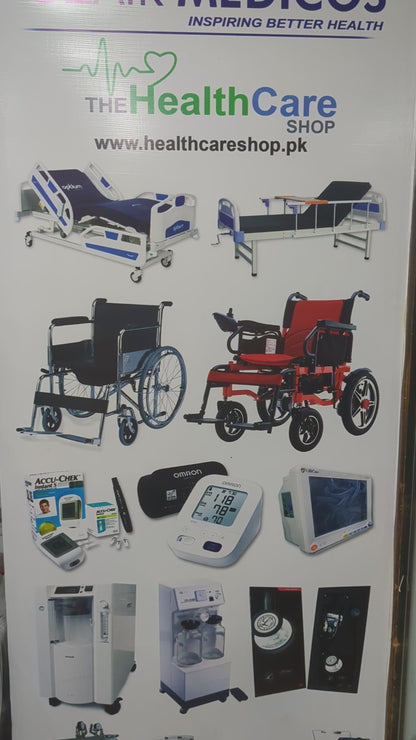 LC 808-A-46 Manual Wheelchair – Durable, Comfortable & Foldable