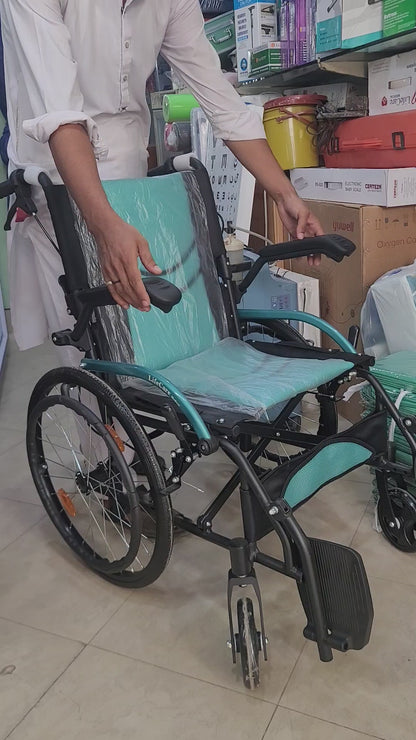Wheelchair KY-866-L – Lightweight Aluminum Frame Manual Wheelchair