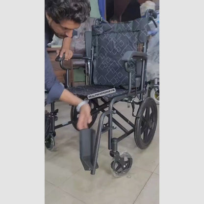 LC 808-A-46 Manual Wheelchair – Durable, Comfortable & Foldable