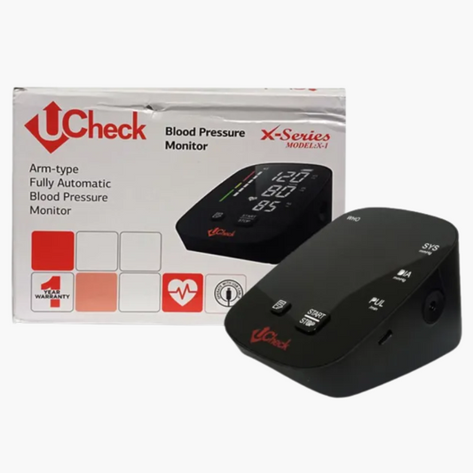 U-Check Arm-Type Fully Automatic Blood Pressure Monitor X-Series Model: X-1