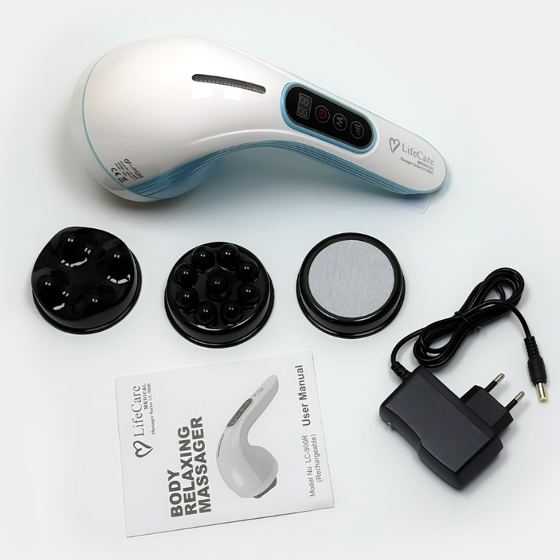Lifecare Body Massager LC-900 Rechargeable – Wireless Full-Body Massage Therapy