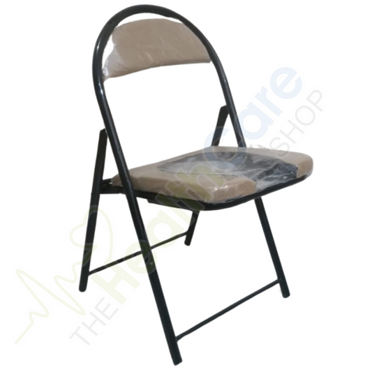 Foldable Commode Chair with Padded Seat