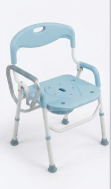 The Ultimate Caregiving Solution: Premium 3-in-1 Folding Commode and Shower Chair