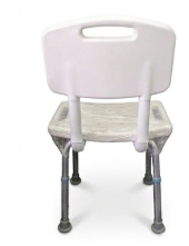 The Ultimate Bathroom Safety Solution: Premium Non-Slip Medical Shower Chair with Backrest