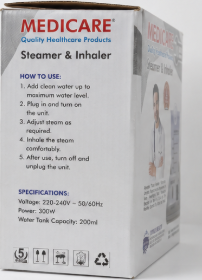 Medicare Steamer & Inhaler