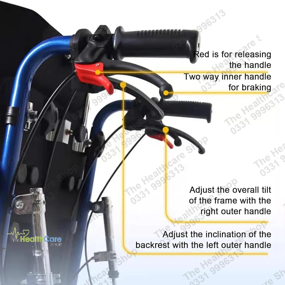 Premium Cerebral Palsy (CP) Wheelchair with Adjustable Canopy & Activity Tray