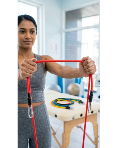 11-Piece Premium Resistance Bands Set – Stackable Exercise Tubes with Handles, Ankle Straps, Door Anchor & Carry Bag for Home Workouts & Fitness