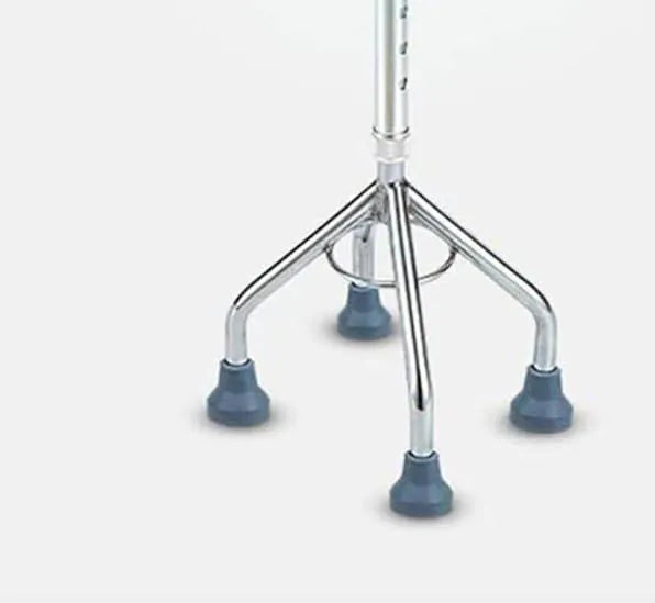 Walking Stick with Slip Resistant Rubber Single Set (4 piece)